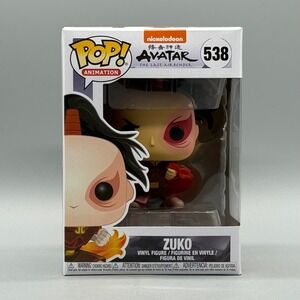 Funko Pop! Animation #538 Zuko Avatar The Last Airbender Brand New w/ Protector